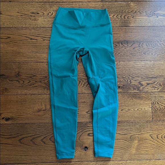 Fleo Pants - Fleo Teal Leggings small